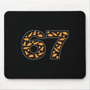 67 Chicken Nuggets Six Seven Mousepad