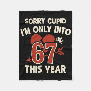 67 Cupid Valentins-Tag-Meme, Lustiger Anti-Valenti Fleecedecke