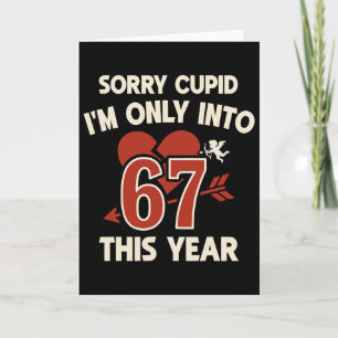 67 Cupid Valentinsgruß Meme, Lustiger Anti-Valenti Karte
