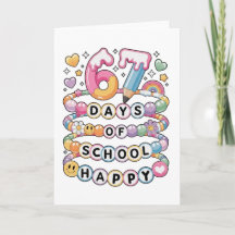 67 Days of School Cute Teacher Colorful Classroom