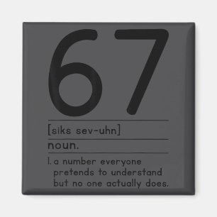 67 Definition Die Bedeutung Von 67 Meme Lustig Sec Magnet