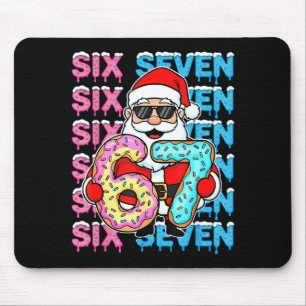 67 Donut Weihnachten Lustig Sechs Sieben Meme Sant Mousepad