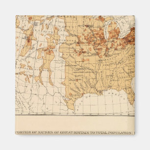 67 Eingeborene Großbritannien 1900 Magnet