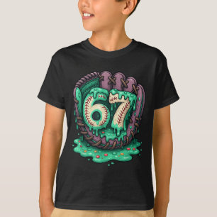 67 Eis-Drip lustig sechs sieben Baseball T-Shirt
