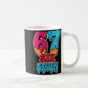 67 Eis-Drip Lustiger Six Seven Gen Alpha Meme S Kaffeetasse