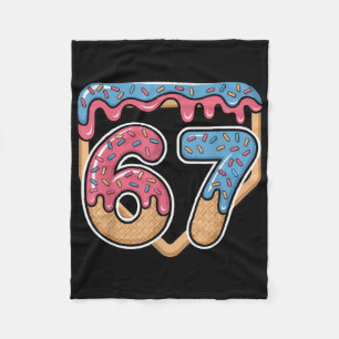 67 Eis-Drip-Meme-Baseball Fleecedecke