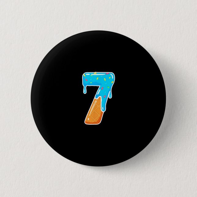 67 Eis-Drip-Meme Lustig 6 7 Kostüm Paar  Button (Vorderseite)