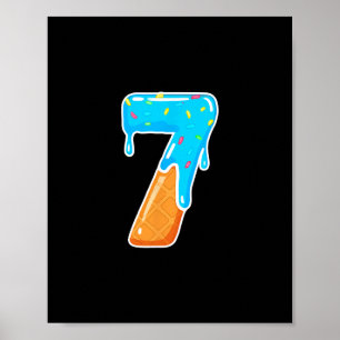 67 Eis Drip Meme Lustig 6 7 Kostüm Paar  Poster