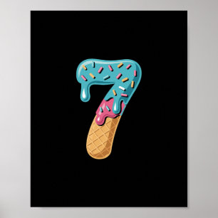 67 Eis-Drip-Meme Lustig Sechs Sieben Passendes Pa Poster
