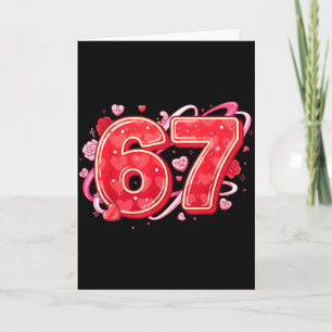 67 Eis-Drip-Meme Lustig Sechs Sieben Valentinstag Karte