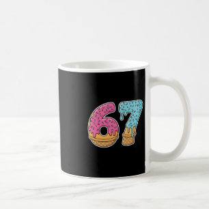 67 Eis-Drip-Meme Lustig Six Seven Gen Alpha S Kaffeetasse