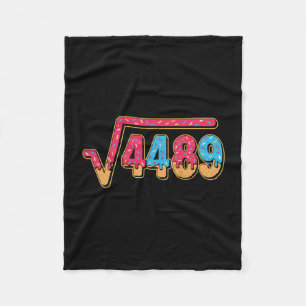 67 Eis-Drip-Meme-Mathe-Lehrer-Schule-Quadrat Fleecedecke