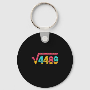 67 Eis-Drip-Meme Quadratwurzel 4489 Slang Mathe Schlüsselanhänger