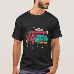 67 Eis-Drip-Meme Quadratwurzel 4489 Slang-Mathe T-Shirt