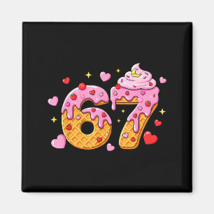 67 Eis-Drip-Meme Six Seven 6 7 Valentinstag Magnet
