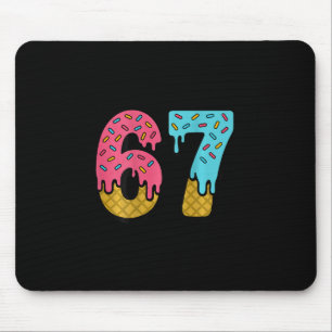 67 Eis-Drip-Meme Six Seven Game Day (auf Ck) Mousepad