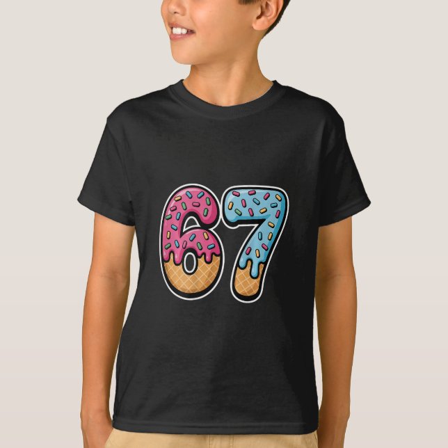 67 Eis Drip (nur ck)  T-Shirt (Vorderseite)