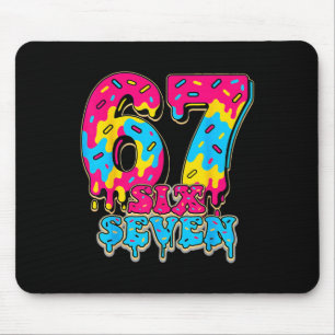 67 Eis-Drip Softll Gen Alpha Slang Six Seven Mousepad
