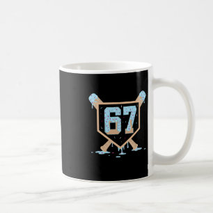 67 Eis-Tropf Bysebyll Meme Lustig Sechs Sieben Ge Kaffeetasse