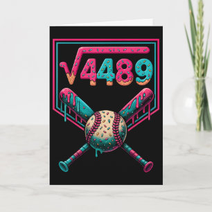 67 Eisdrip Quadratwurzel 4489 Slang Mathelehrer Karte