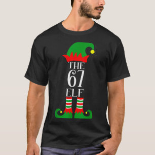 67 Elf Weihnachtskostüm Pyjama 67 Meme Gen Alpha  T-Shirt