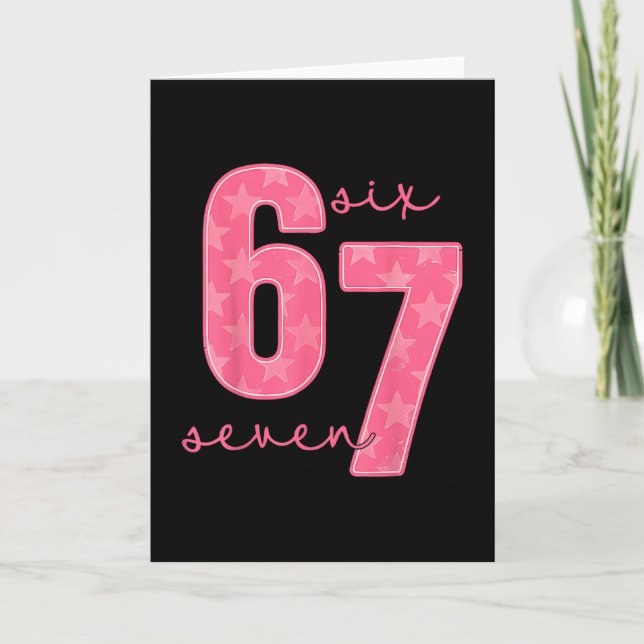 67 Funny Meme 1  Karte (Vorderseite)