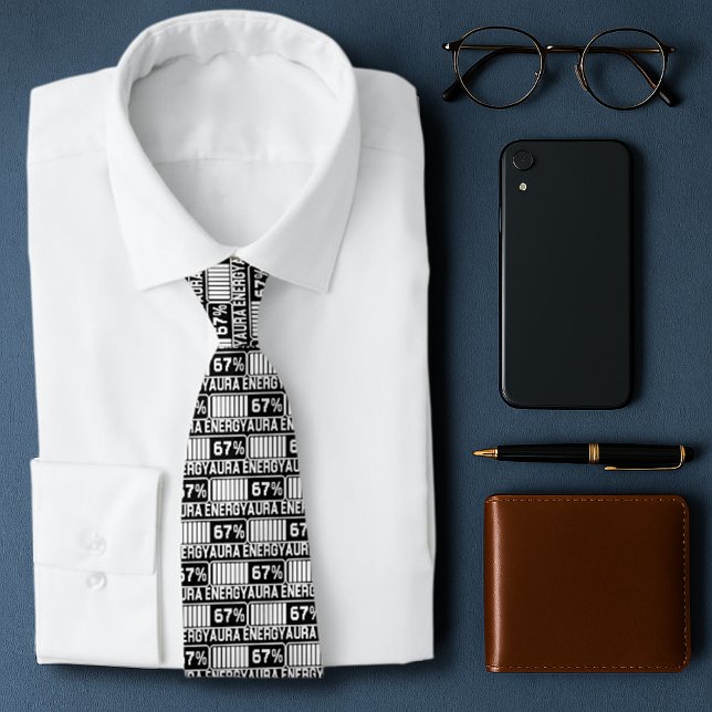 67 Funny Meme Aura Energy bei 67 Six Seven Meme Ge Krawatte (Von Creator hochgeladen)