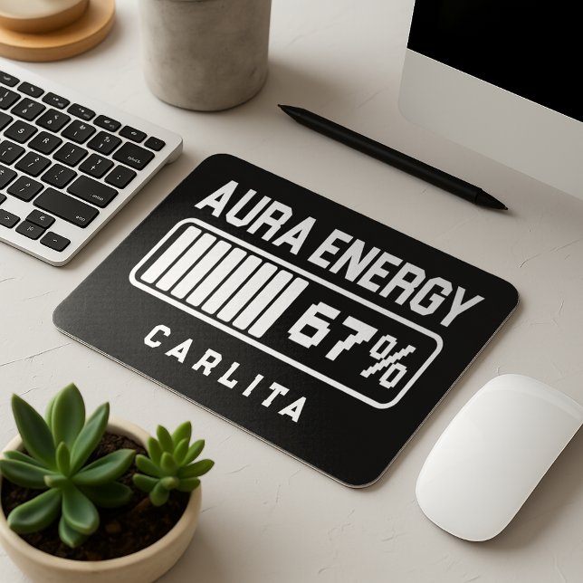 67 Funny Meme Aura Energy bei 67 Six Seven Meme Ge Mousepad (Von Creator hochgeladen)