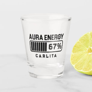 67 Funny Meme Aura Energy bei 67 Six Seven Meme Ge Schnapsglas