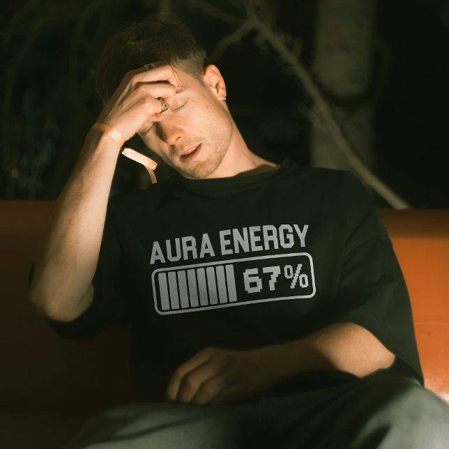 67 Funny Meme Aura Energy bei 67 Six Seven Meme Ge T-Shirt (Von Creator hochgeladen)