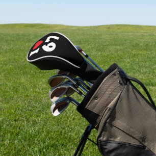 67 Funny Meme I Liebe Six Sieben 67. Geburtstag Golf Headcover