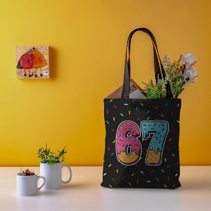 67 Funny Meme Ice Cream Six Seven Gen Alpha Tasche