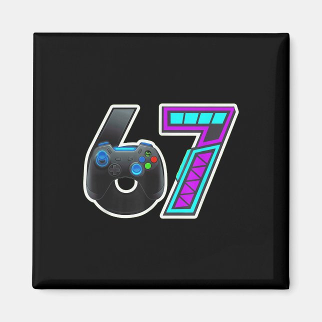 67 Gamer Konsole Controller Design  Magnet (Vorne)
