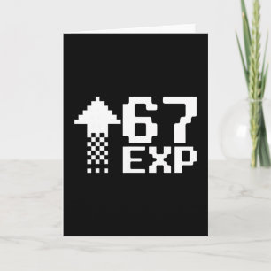 67 Gaming Kids Drip Meme Lustig Six Seven Gen Alph Karte