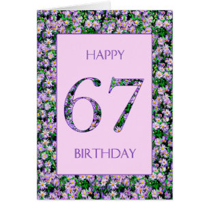 67. Geburtstag Lila Tageszeitung