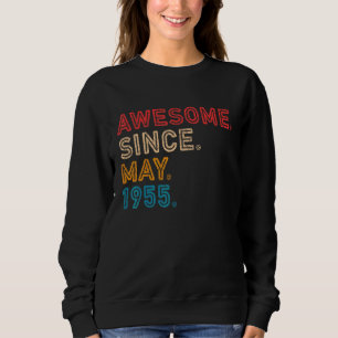 67. Geburtstag Phantastisch seit Mai 1955 67 Jahre Sweatshirt