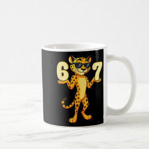 67 Gepard Meme Sechs Sieben Hände Bewegung Kinder  Kaffeetasse