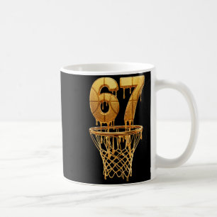67 Gold Drip Basketball 6 7 Six Seven Meme Gen Alp Kaffeetasse