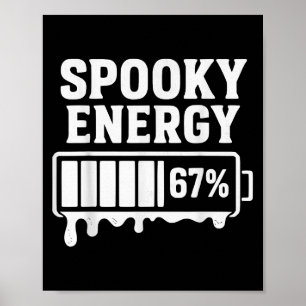 67 Halloween Grusel Energie Brainrot Meme Sechs Si Poster