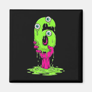 67 Halloween-Kostüm lustige Zahl 6 Sechs Meme für Magnet