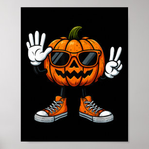 67 Halloween-Kürbis lustiger Brainrot-Meme Kinder Poster