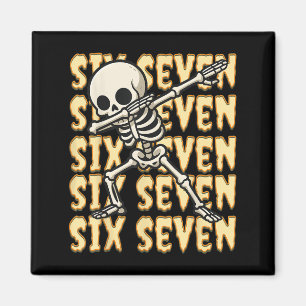 67 Halloween Lustiger Sechs Sieben Meme Brainrot S Magnet