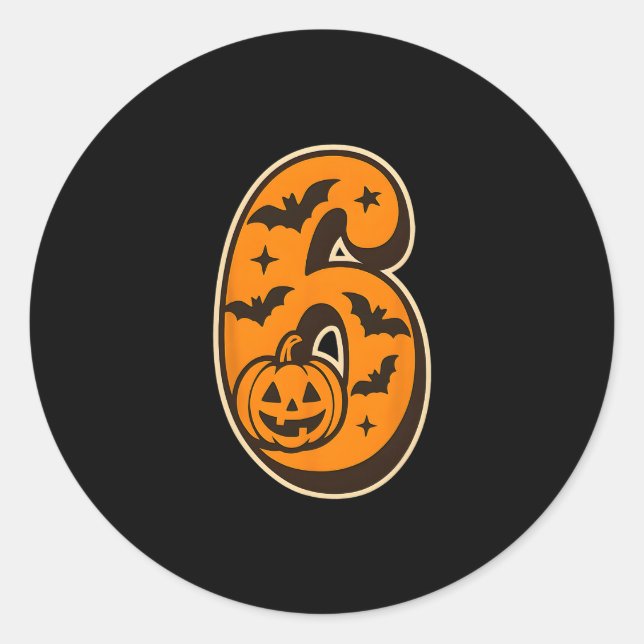 67 Halloween Matching Twin Boys Girls Brothers Sis Runder Aufkleber (Vorderseite)