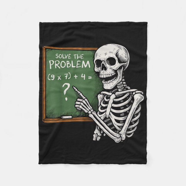 67 Halloween Mathe Lustig Sechs Sieben Meme Brainr Fleecedecke (Vorderseite)