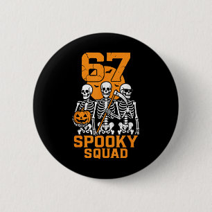 67 Halloween Meme 6 7 Zahlen Sechs Sieben Kinder S Button