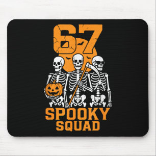 67 Halloween-Meme 6 7 Zahlen Sechs Sieben Kinder S Mousepad