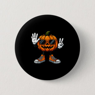 67 Halloween Pumpkin Funny Brainrot Meme Kids Six Button