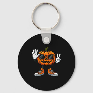 67 Halloween Pumpkin Funny Brainrot Meme Kids Six Schlüsselanhänger