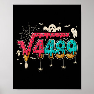 67 Ice Cream Tropfen Meme Square Root 4489 Slang M Poster