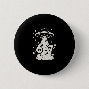 67 Internet Meme UFO Sechs Sieben Viraler Trend Ge Button